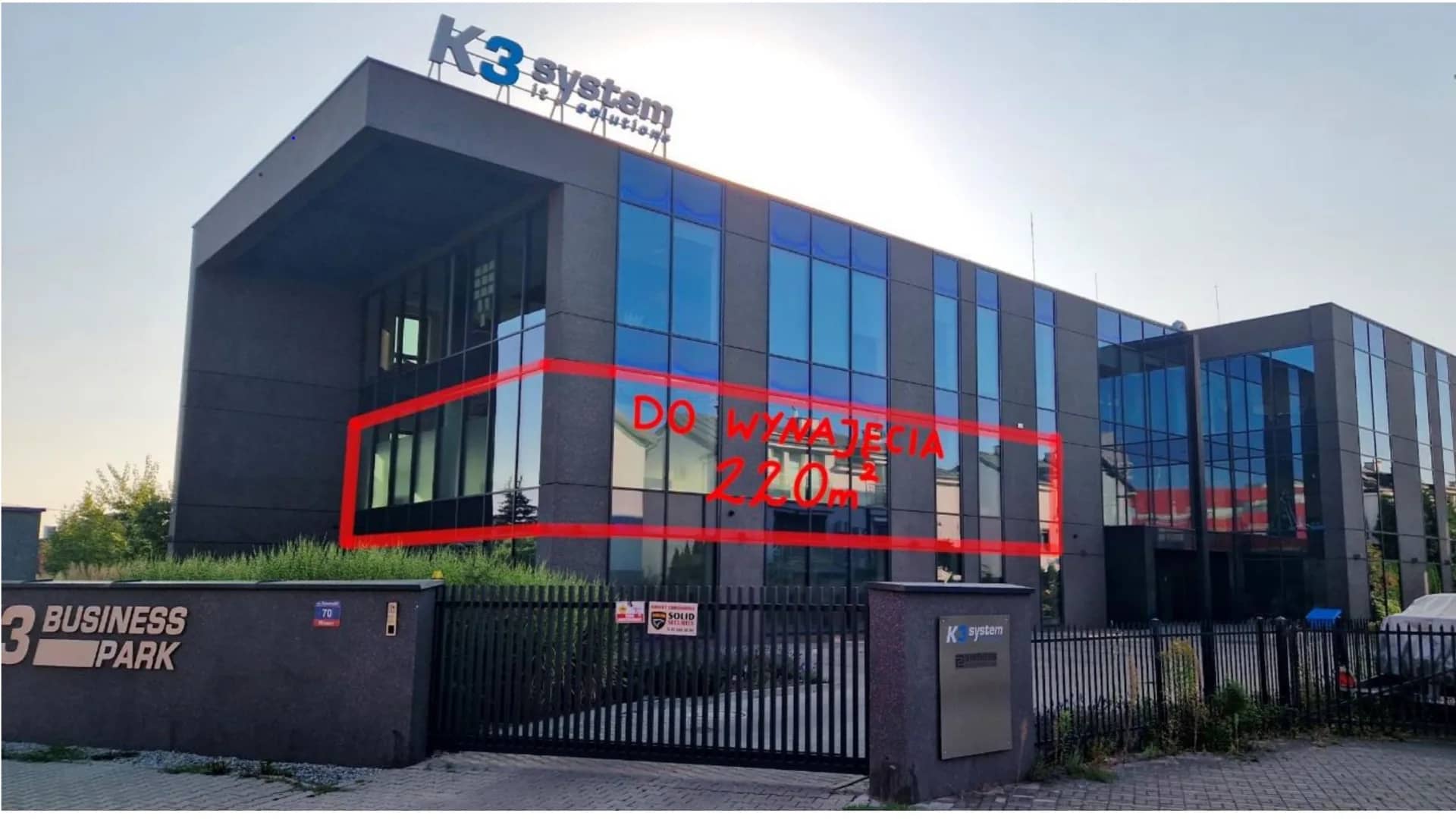 Wawer-Gocław nowoczesne biuro 220m2 do aranżacji