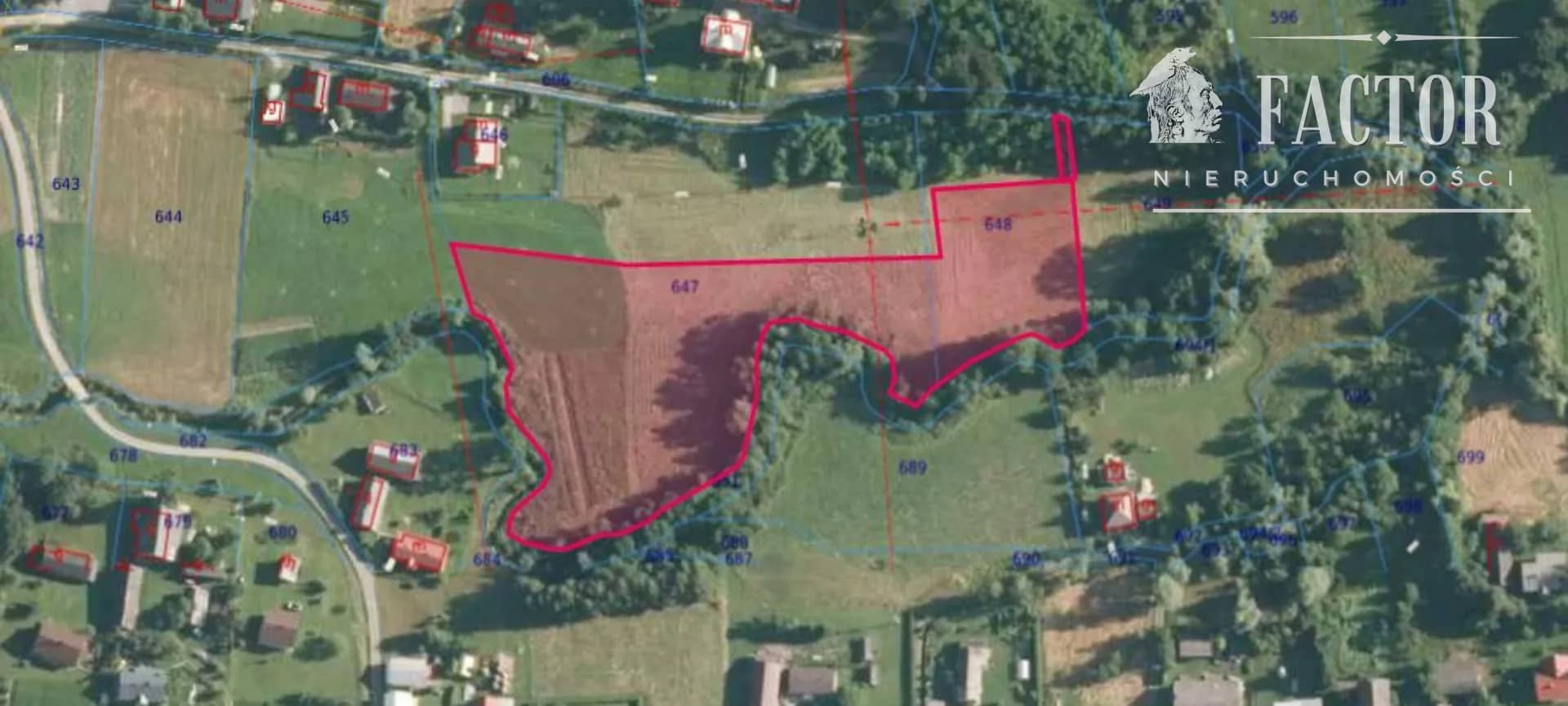 Działka rolna 1,3 ha w Racławicach – potencjał pod OZE 1189S