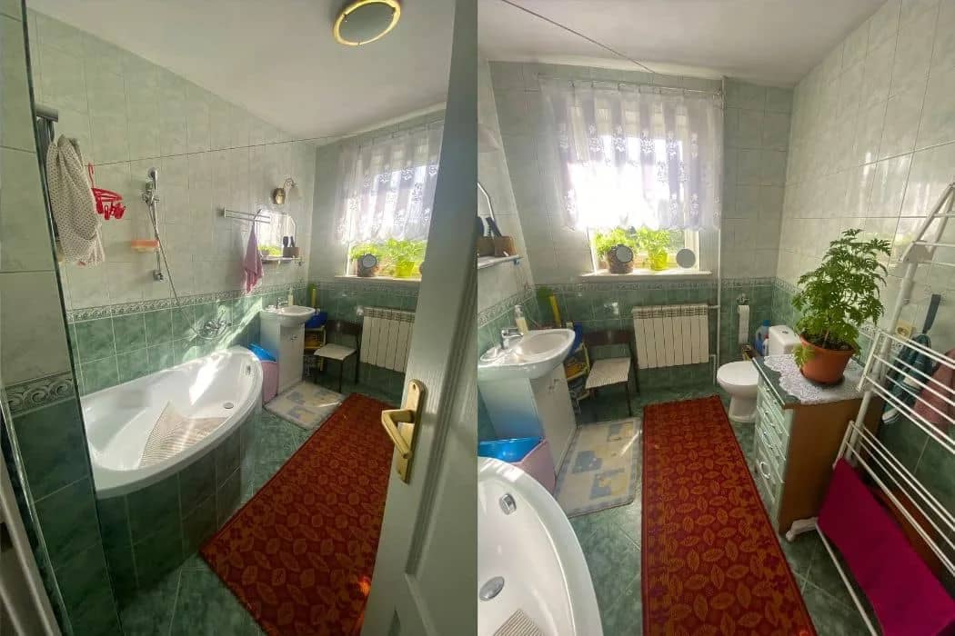 Działka 1200 m2 z domem jednorodzinnym 113,86 m2