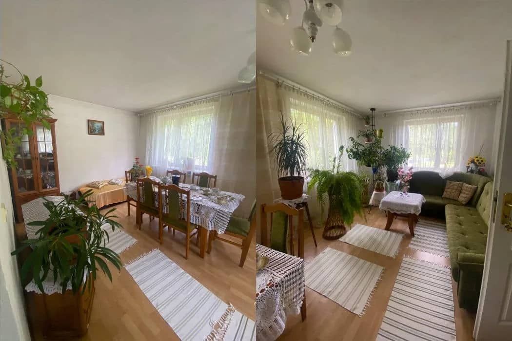 Działka 1200 m2 z domem jednorodzinnym 113,86 m2
