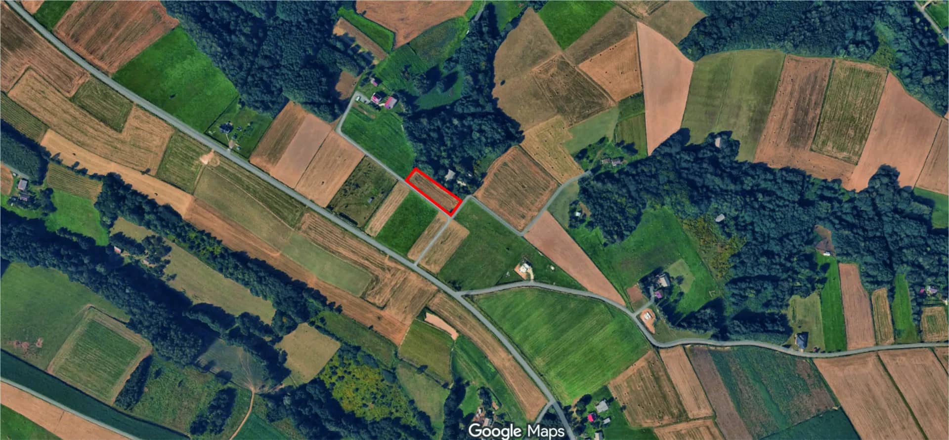 Działka budowlana Brzeziny 28,5ar