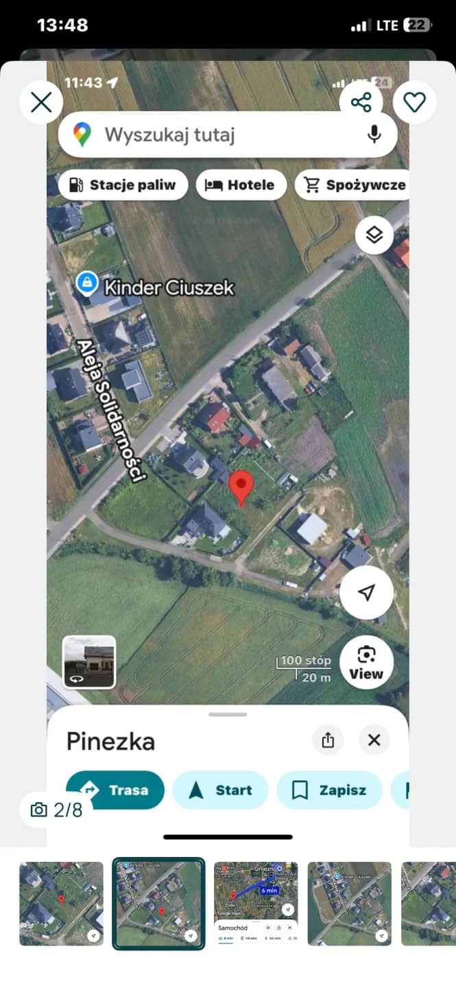 Działka budowlana Dalki