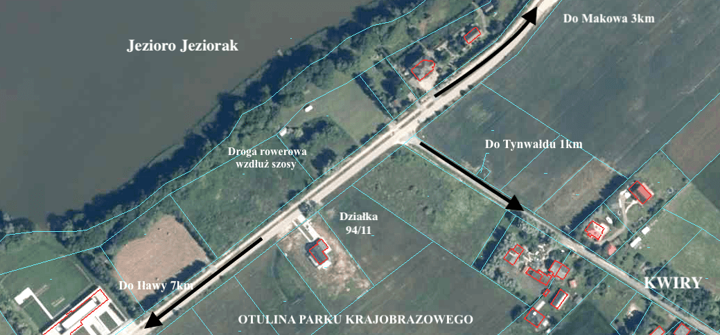 Uzbrojona Działka Budowlana w otulinie Parku Krajobrazowego