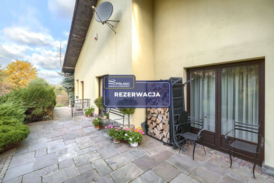 Dom wolnostojący parterowy 140m2 z ogrodem 1200m2 REZERWACJA
