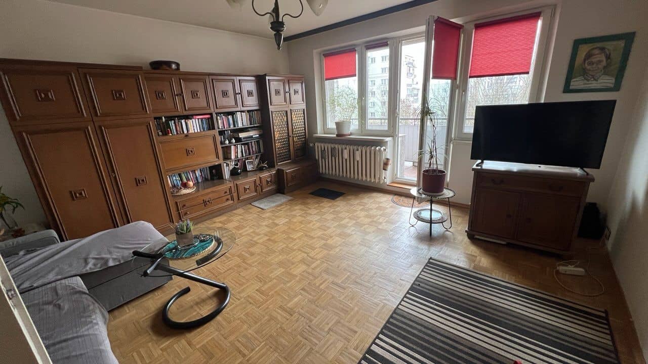 2 pokojowe mieszkanie 47 m2 Ursynów ul. Pięciolinii