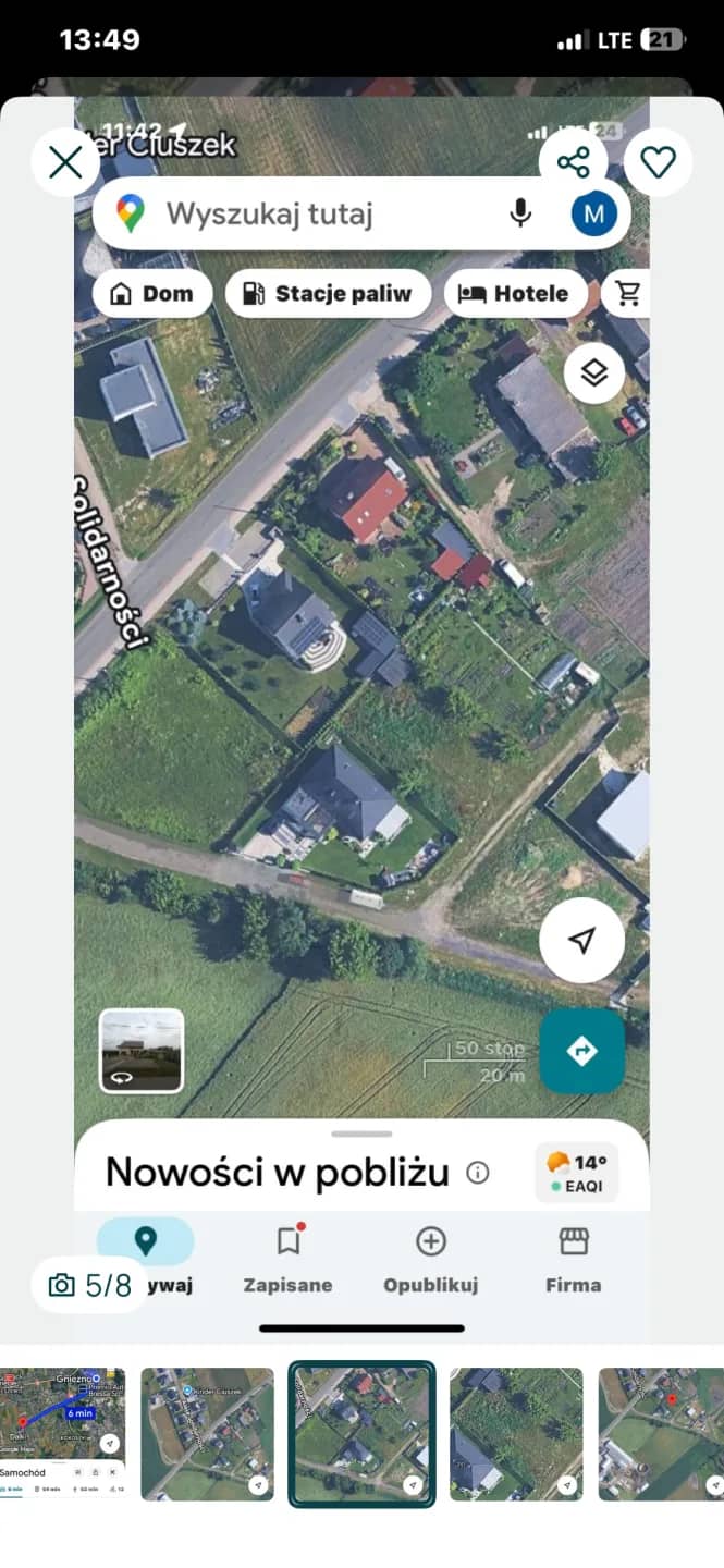 Działka budowlana Dalki