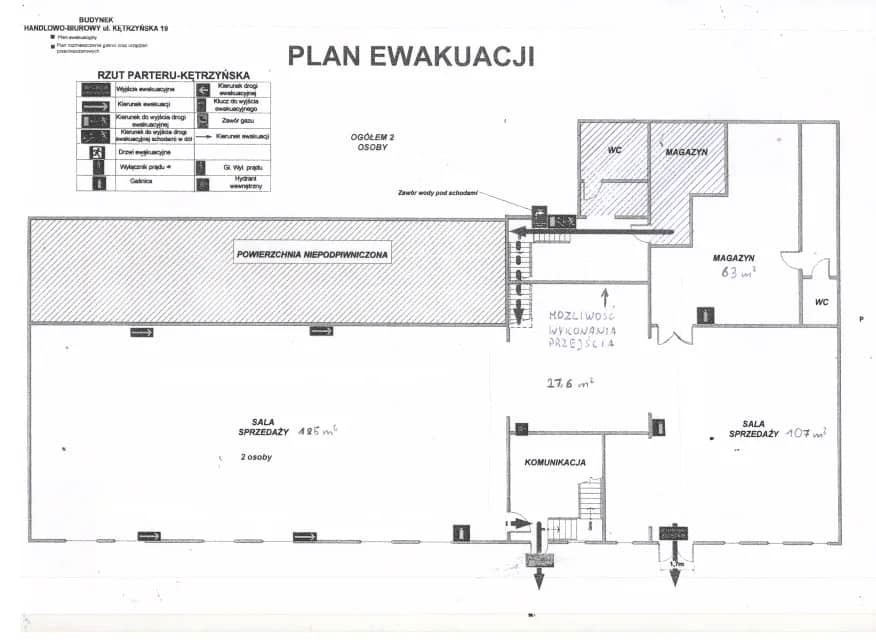 Wynajmę lokal usługowo - handlowy 383 m2, parter, centrum, Bartoszyce