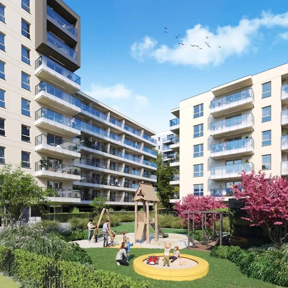 Nowa kawalerka 29,3 m² z miejscem w garażu EV