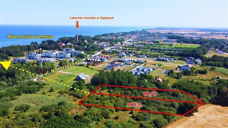 Działki gruntu leżące w kompleksie działek, Gąski, gm. Mielno