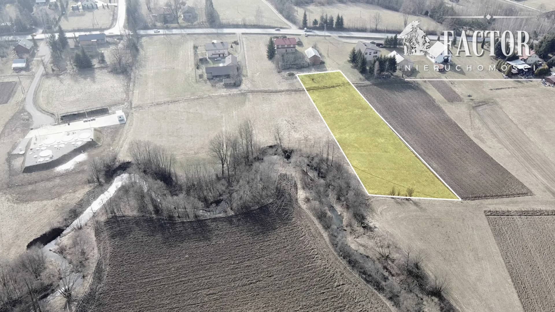 Działka budowlano-rolna 41 a w Łużnej, pow. gorlicki 1190S