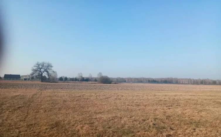 Działka budowlana z WZ , 2 km od stacji PKP Pilawa
