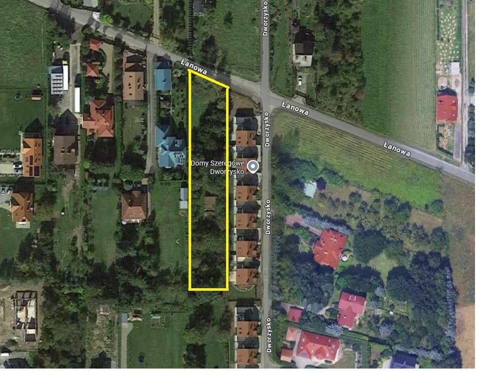 Działka budowlana, inwestycyjna 2520 m2, Rzeszów, ul. Dworzysko/Łanowa