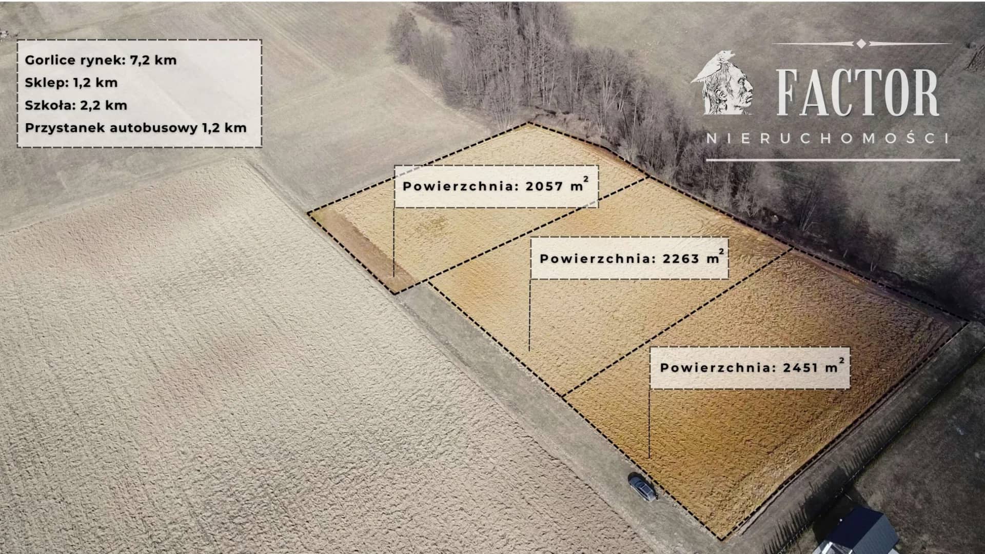 Działka budowlana 20 a na Polesiu – Dominikowice 1182S/2026