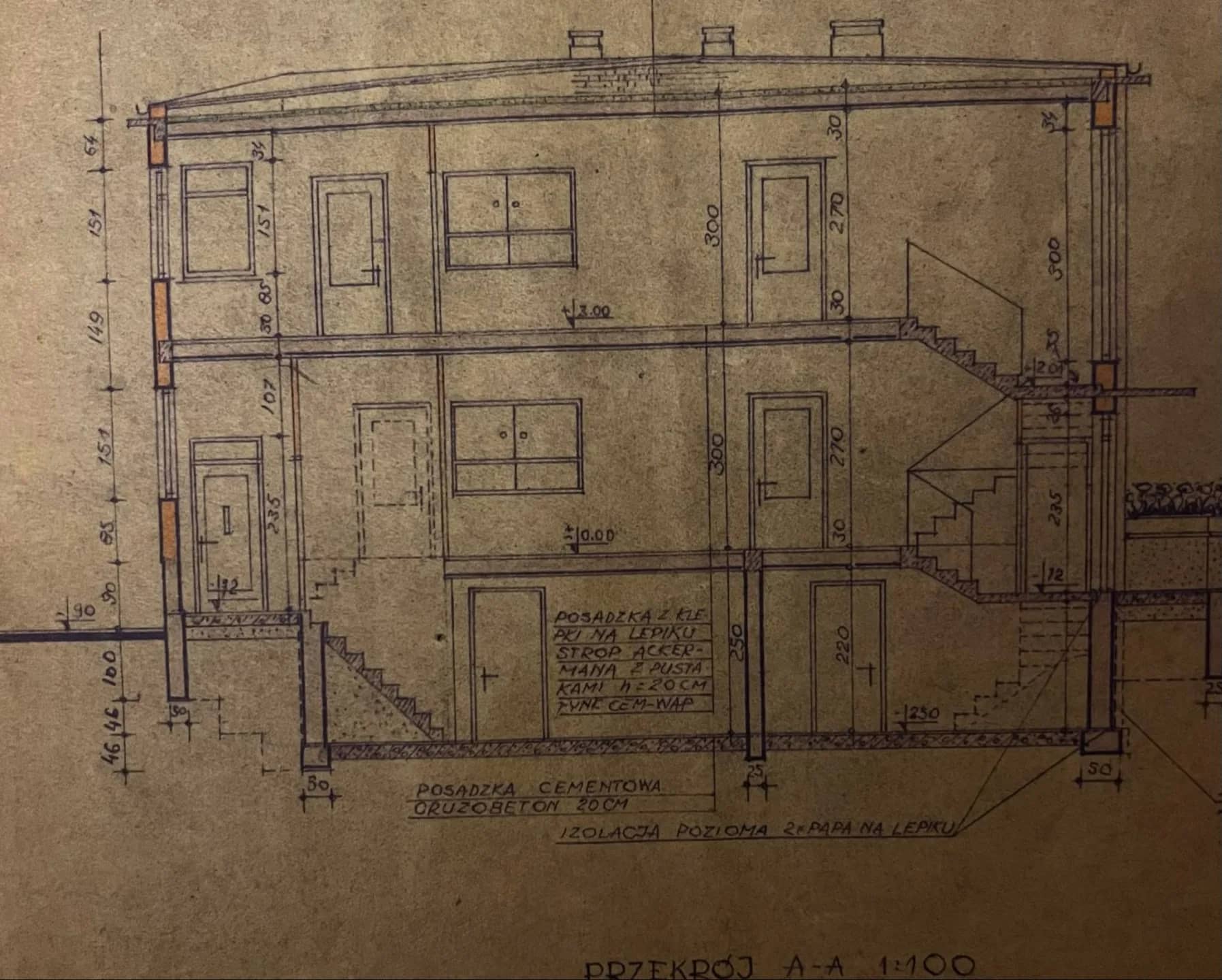 Dom 250 m² na działce 3300 m² z potencjałem na 4 mieszkania