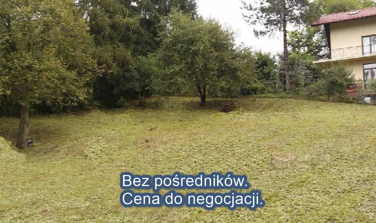 Nałęczów działka budowlana o powierzchni 1088 m2
