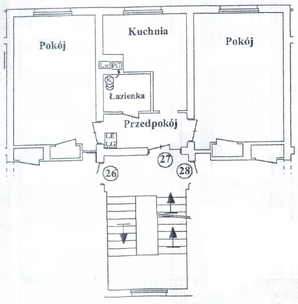 Mieszkanie 2 pok. 54,8 m2 ul. Edukacji 16 p.1/3 BEZPOŚREDNIO