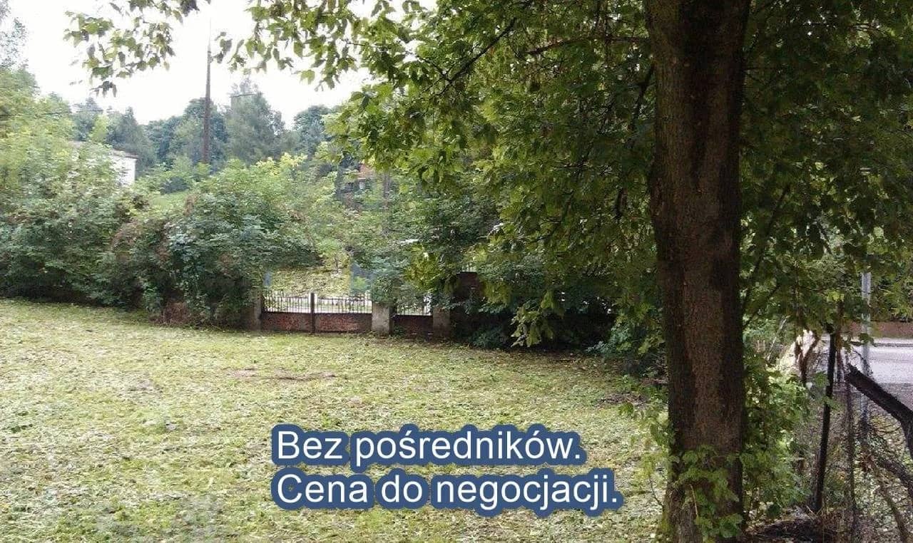Nałęczów działka budowlana o powierzchni 1088 m2