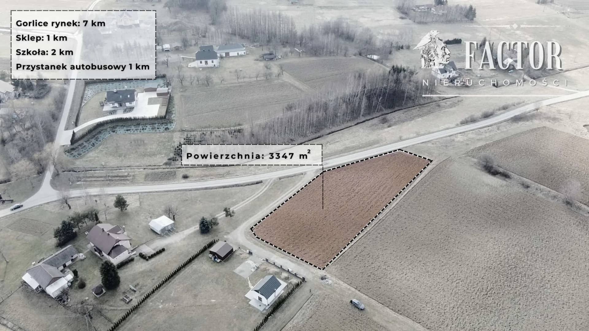 Działka budowlana 20 a na Polesiu – Dominikowice 1182S/2026