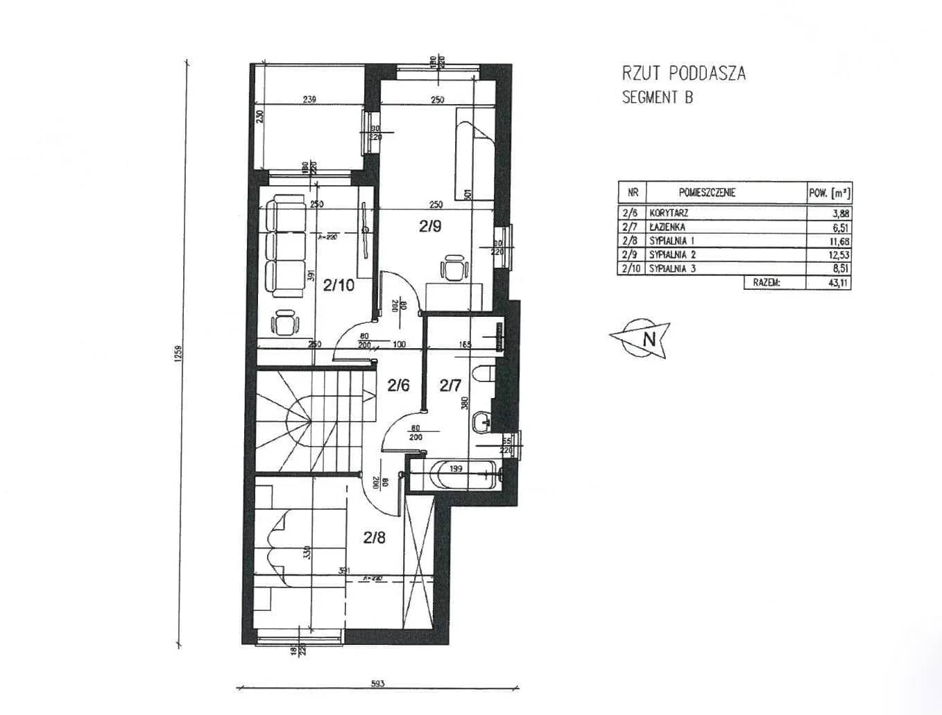 Dom bliźniak na sprzedaż – Kostrzyn k. Poznania| 88 m² |