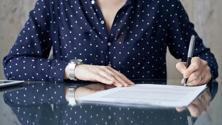 Wizyta u notariusza — sporządzanie oświadczenia do umowy najmu okazjonalnego