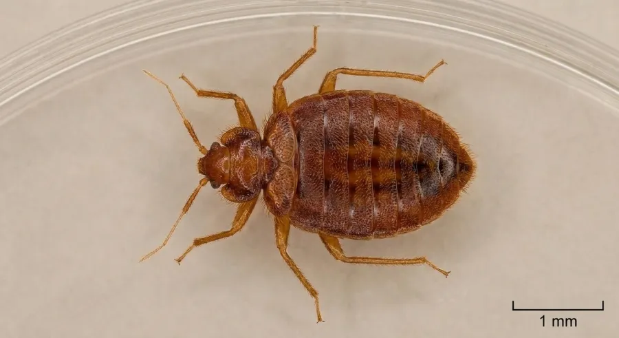 Pluskwa domowa (Cimex lectularius) — żywi się wyłącznie ludzką krwią