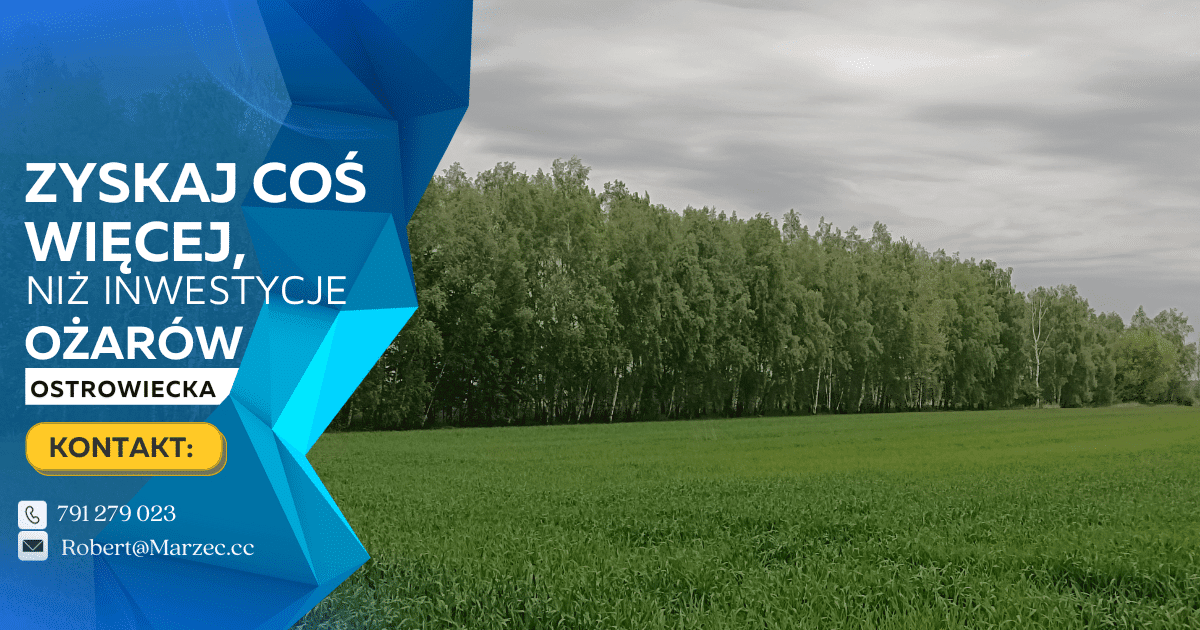 Sprzedam nieruchomość Ożarów