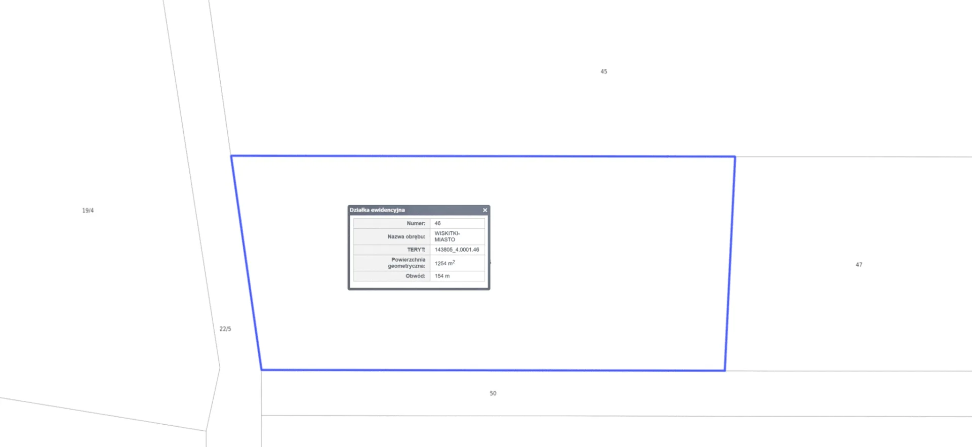 Sprzedam działkę w Wiskitkach