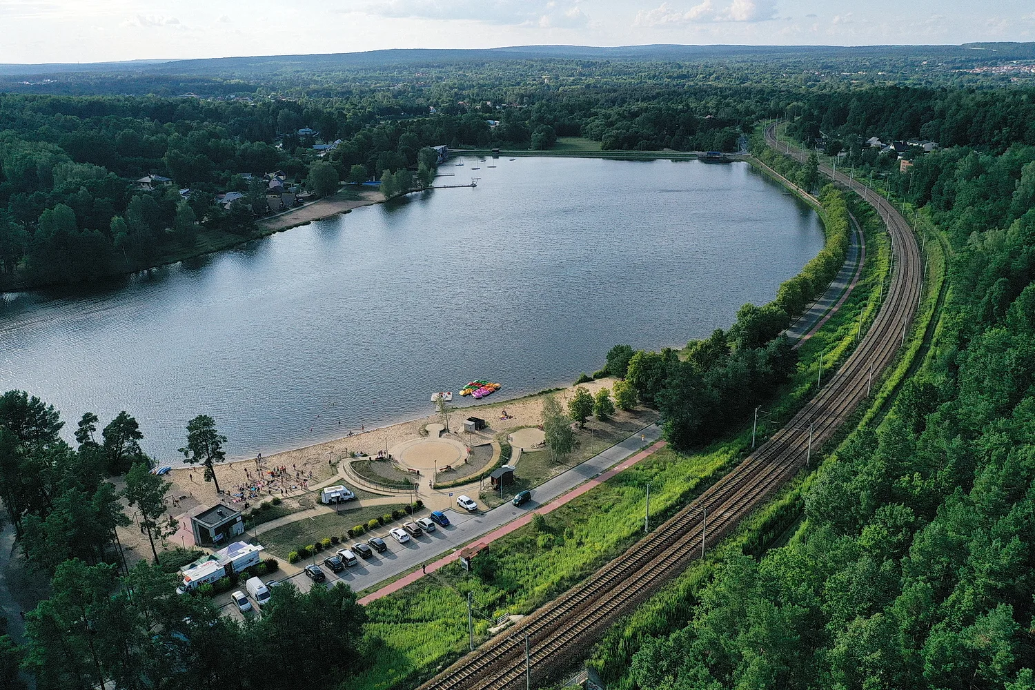 Działka budowlana z dojazdem, Rejów, Słoneczna blisko Zalewu