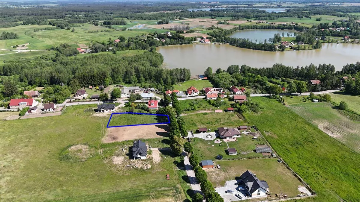 Mazury, działka budowlana, Mołdzie ul. Pogodna