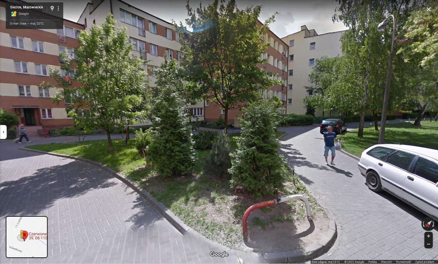 Sprzedam mieszkanie 2 pokoje Siedlce Cz. Krzyża 39 ciche