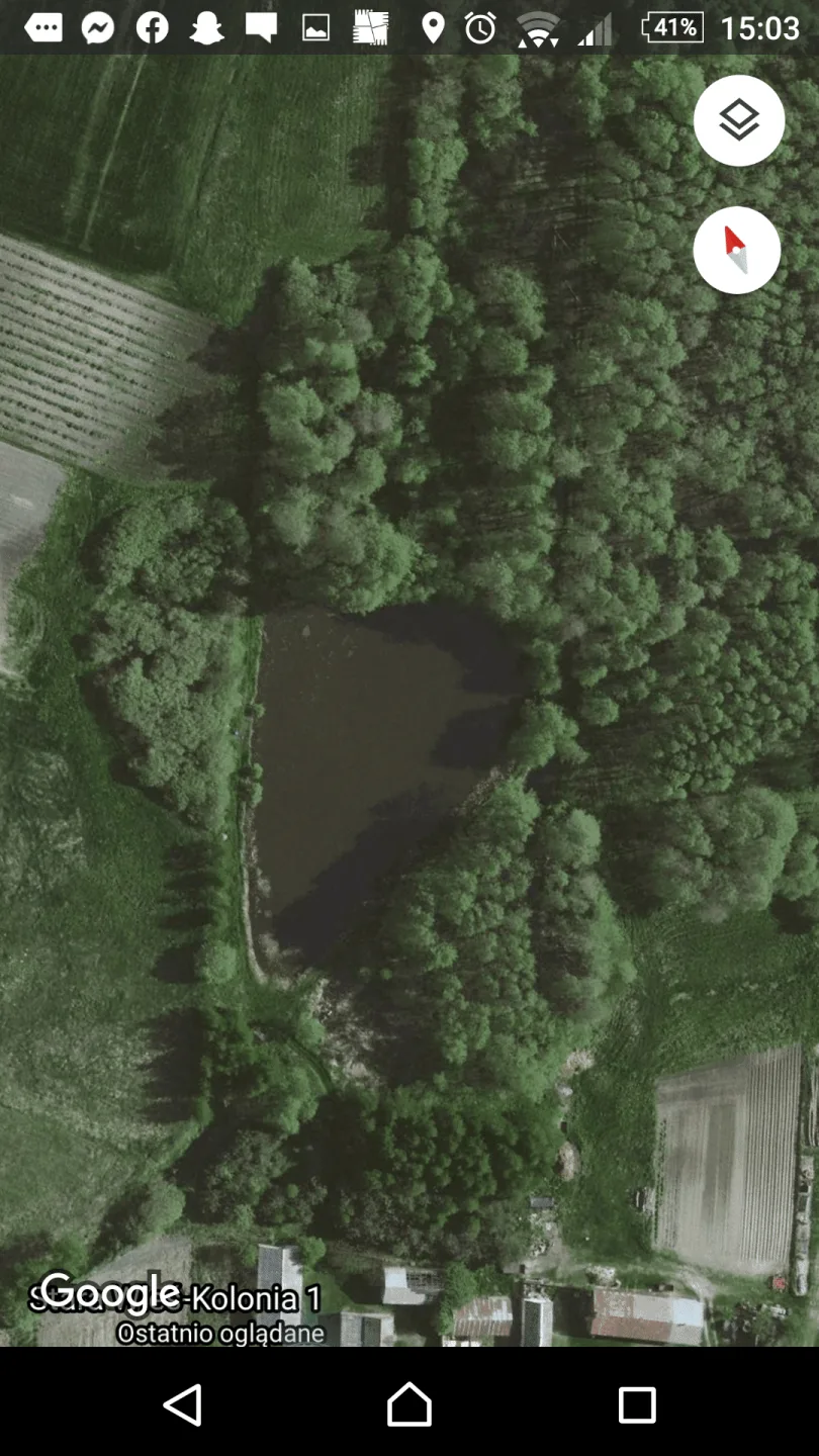 Dom z dużą działką prywatny staw las