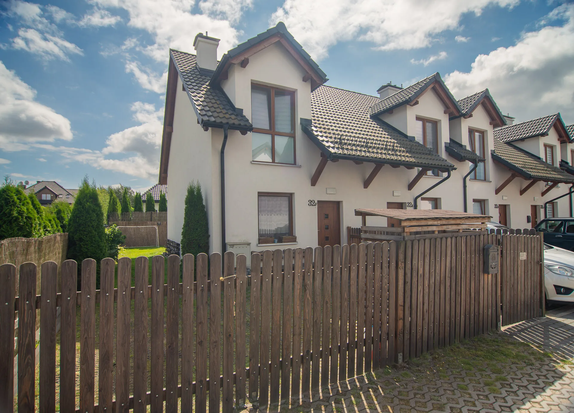Mieszkanie szeregowe bezczynszowe Straszyn Modre dom szeregowy