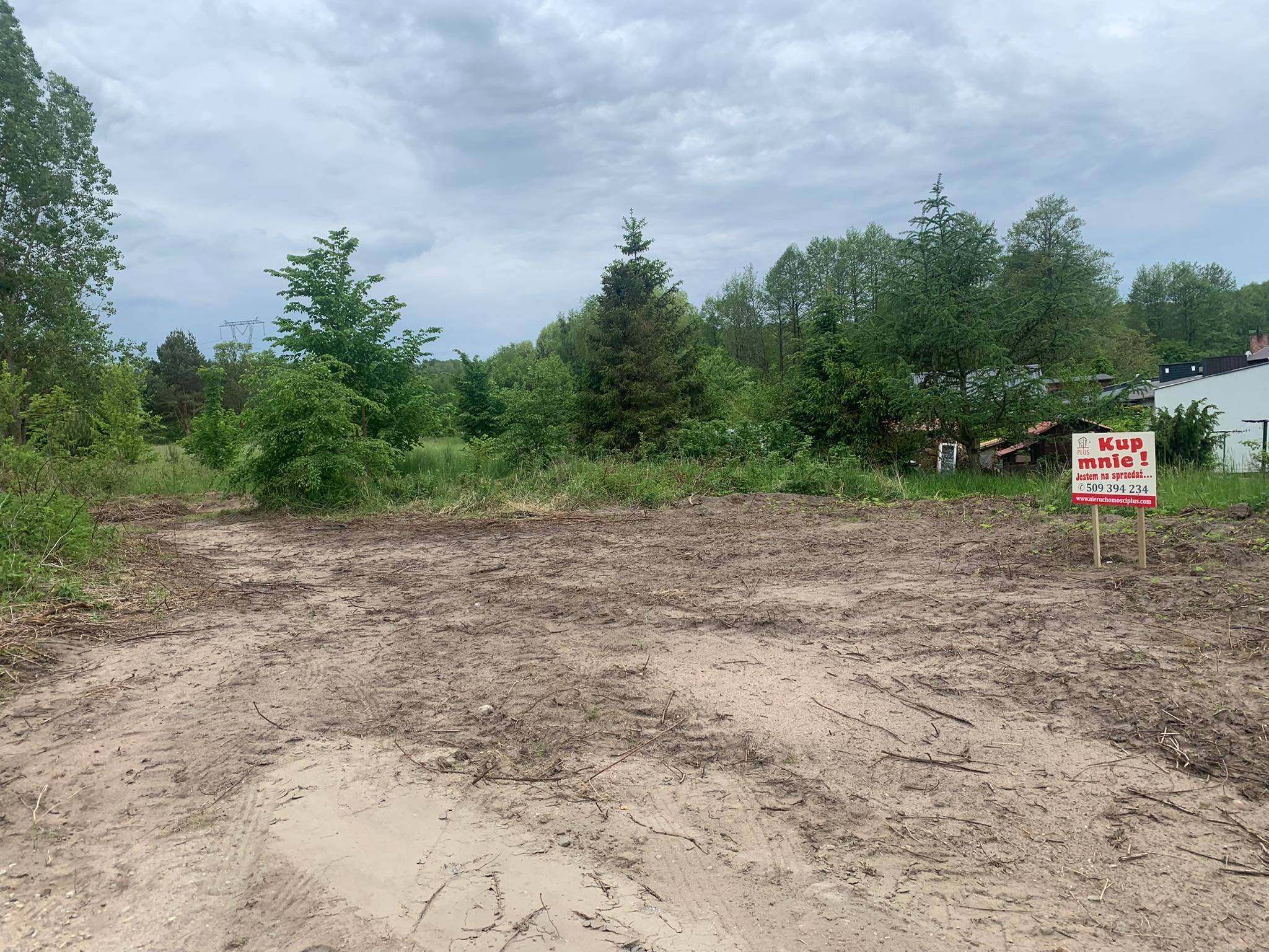 Działka budowlana niedaleko Nadola