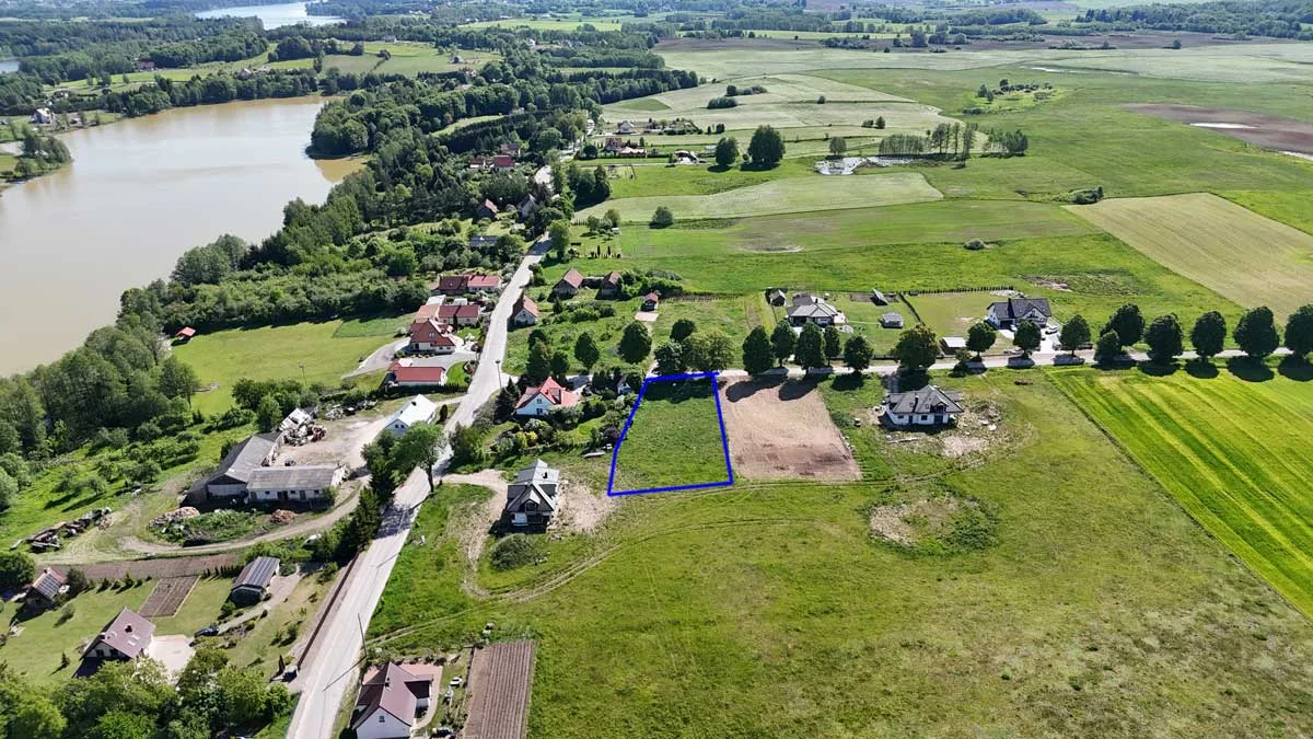 Mazury, działka budowlana, Mołdzie ul. Pogodna