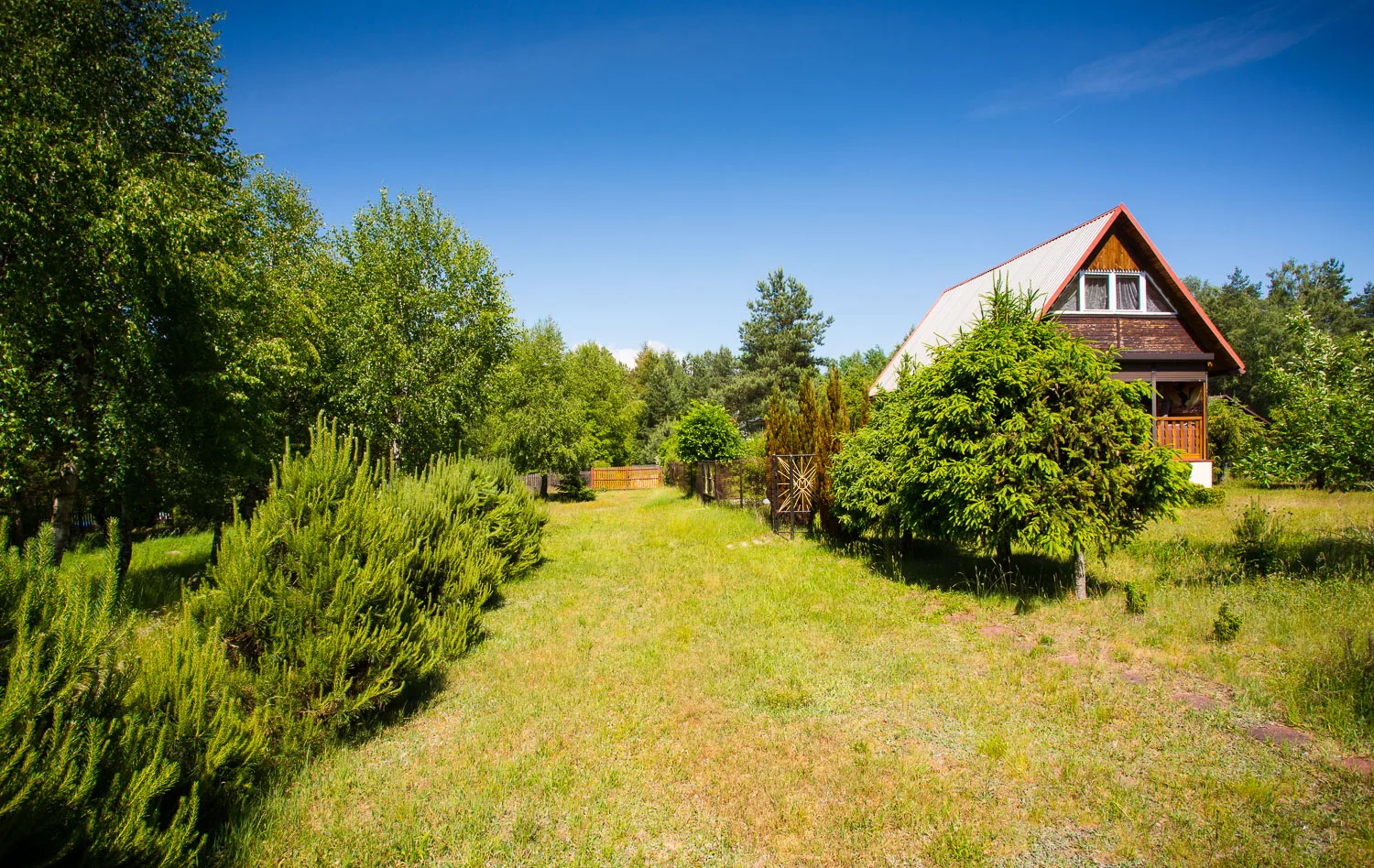 Działka rekreacyjna z domkiem letniskowym - Szyszki, Śląskie