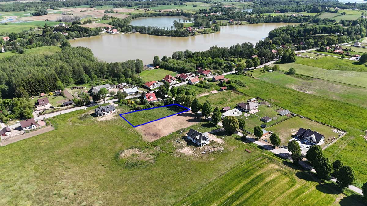 Mazury, działka budowlana, Mołdzie ul. Pogodna