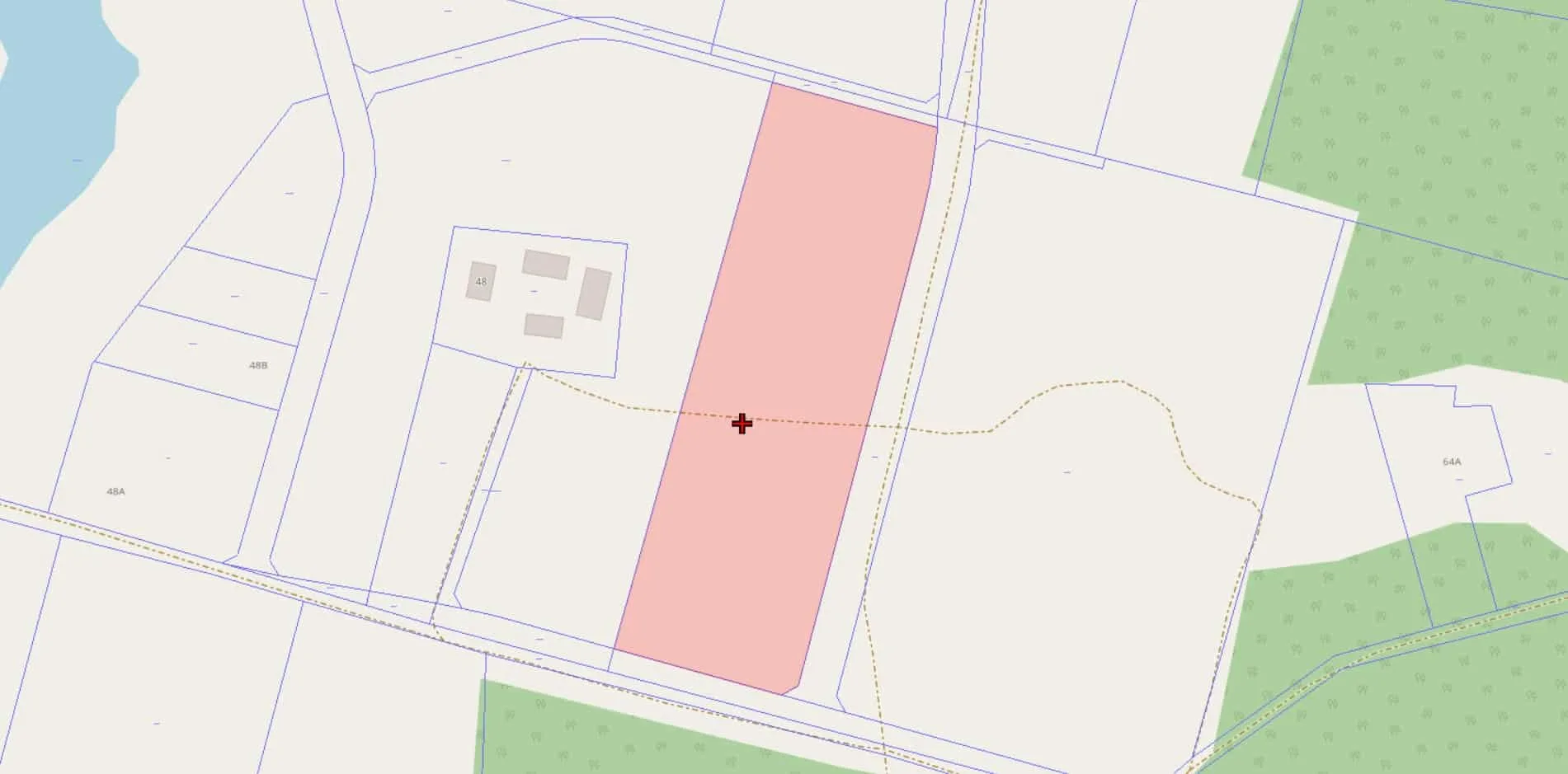 Duża działka budowlana z MPZP w malowniczej okolicy