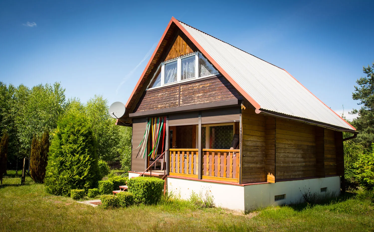 Działka rekreacyjna z domkiem letniskowym - Szyszki, Śląskie