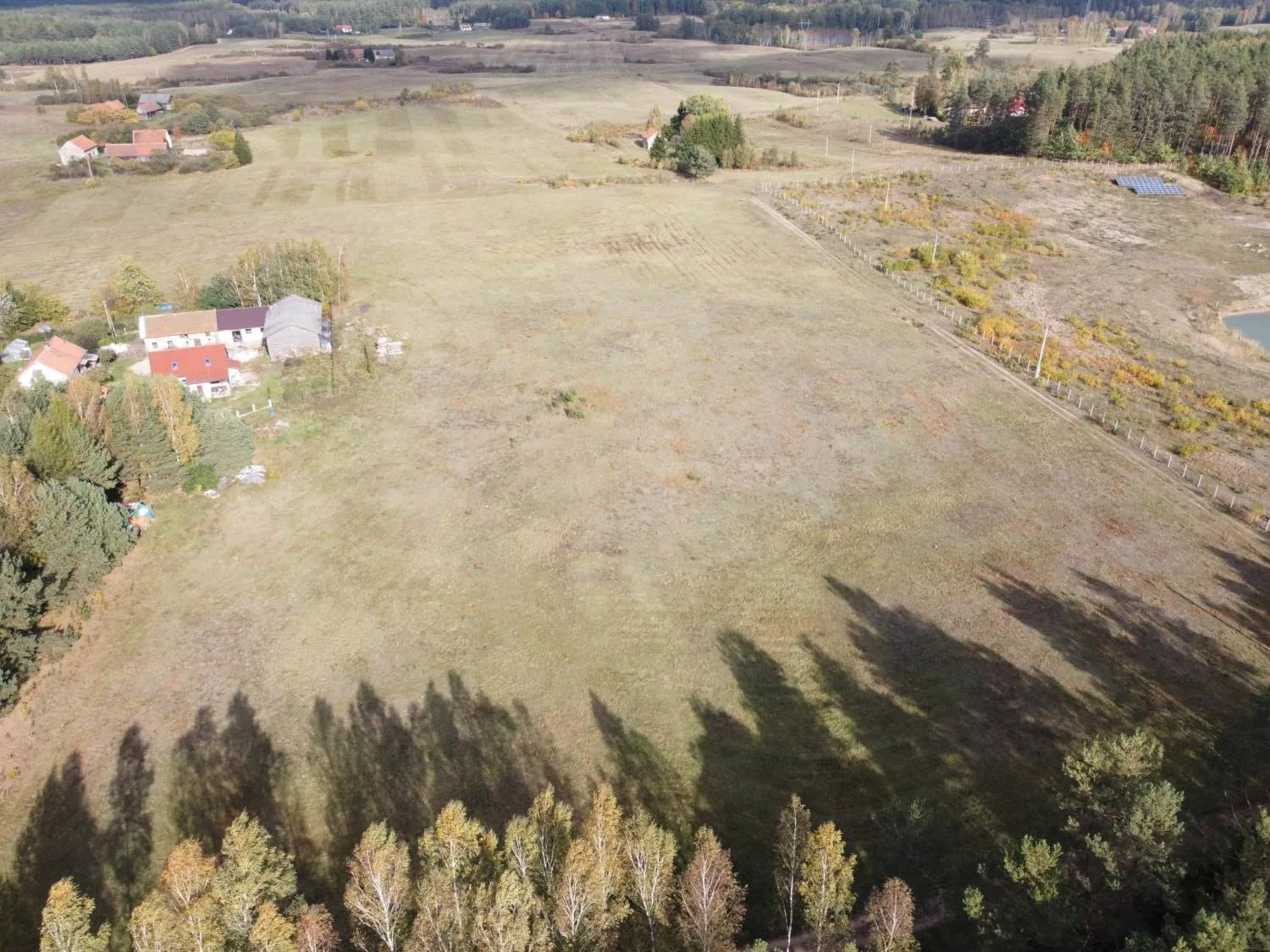 Duża działka budowlana z MPZP w malowniczej okolicy
