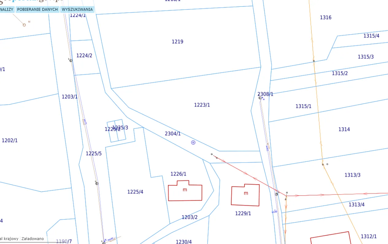 Działka budowlana 11a, blisko natury i szlaków, widokowa, przy drodze asfaltowej