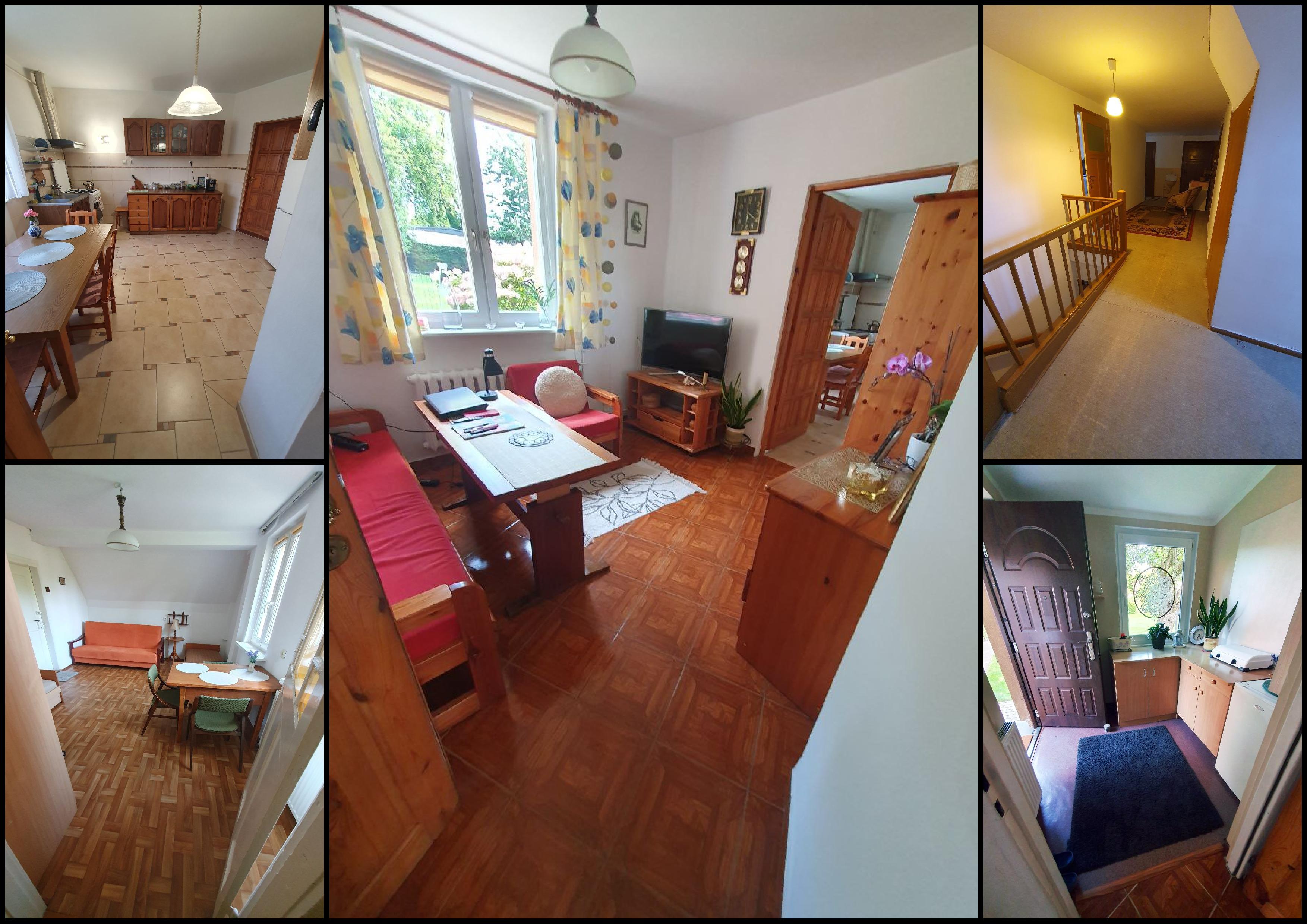 Dom bliźniak 5 pokoi z działkami w Mielenku