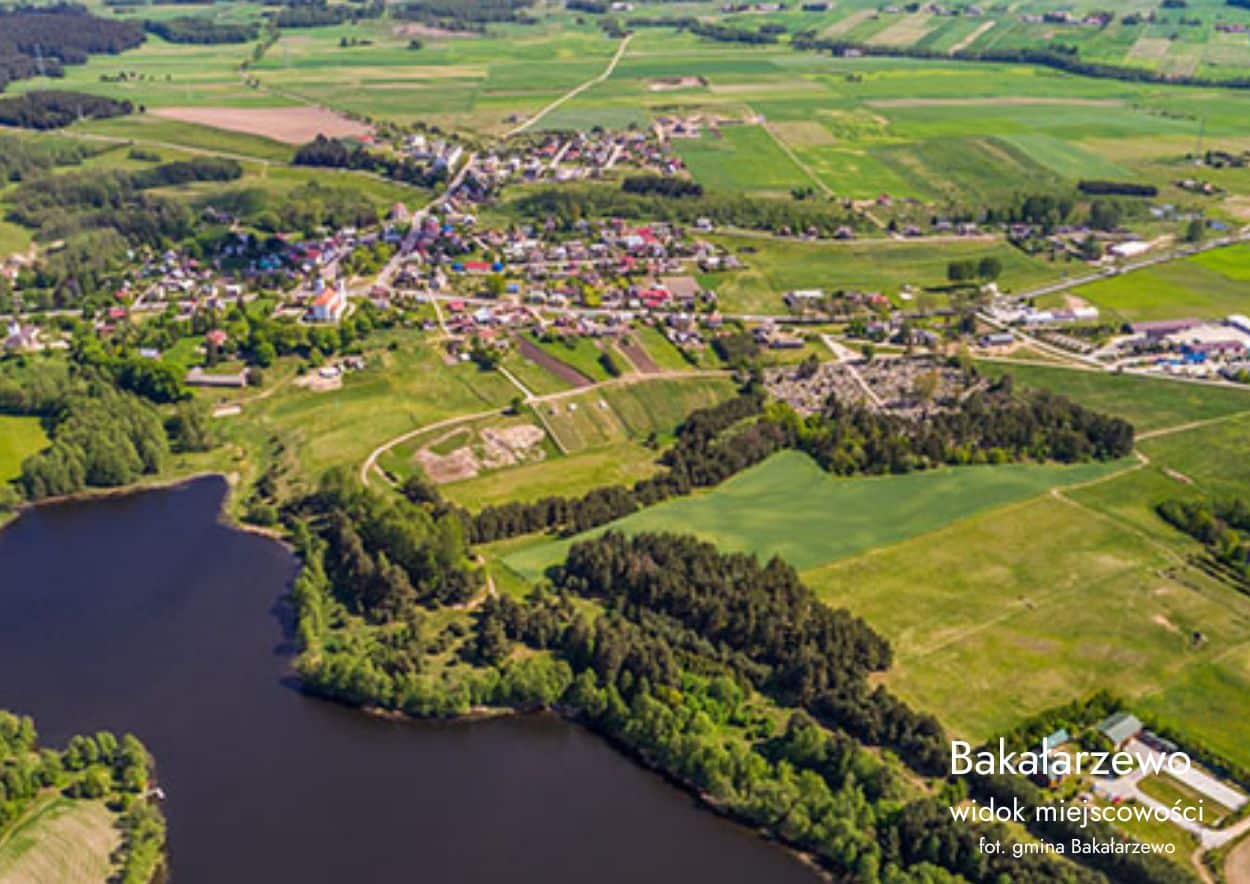 Atrakcyjna działka budowlana blisko jeziora - Bakałarzewo