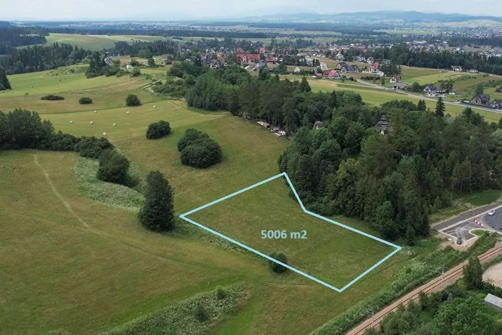 Działka Szaflary przy Kocim Zamku