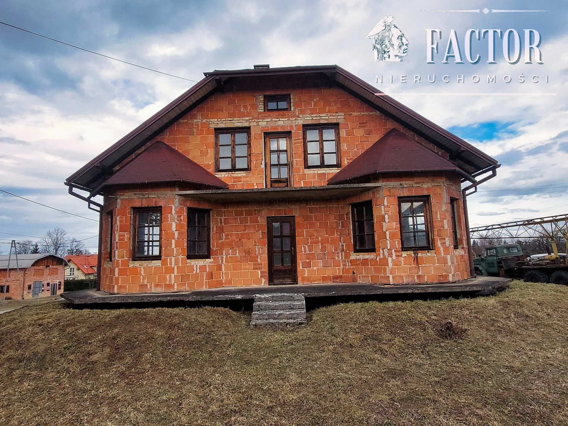 Dom w stanie surowym zamkniętym – Wola Łużańska