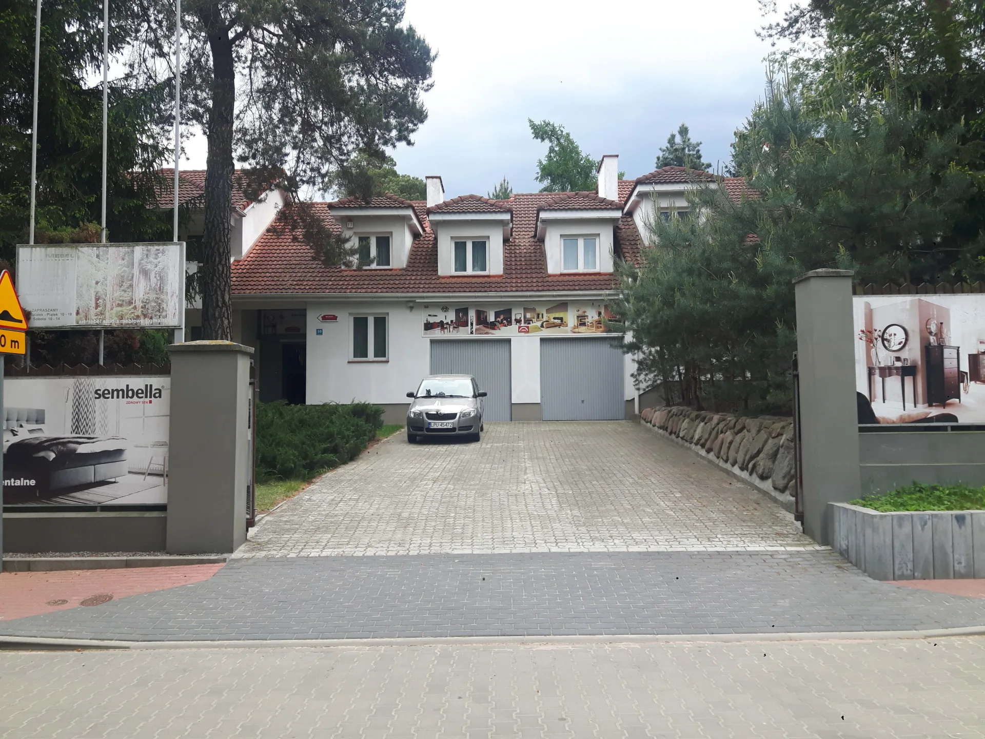 Na wynajem budynek usługowo-handlowo-mieszkalny w Puławach