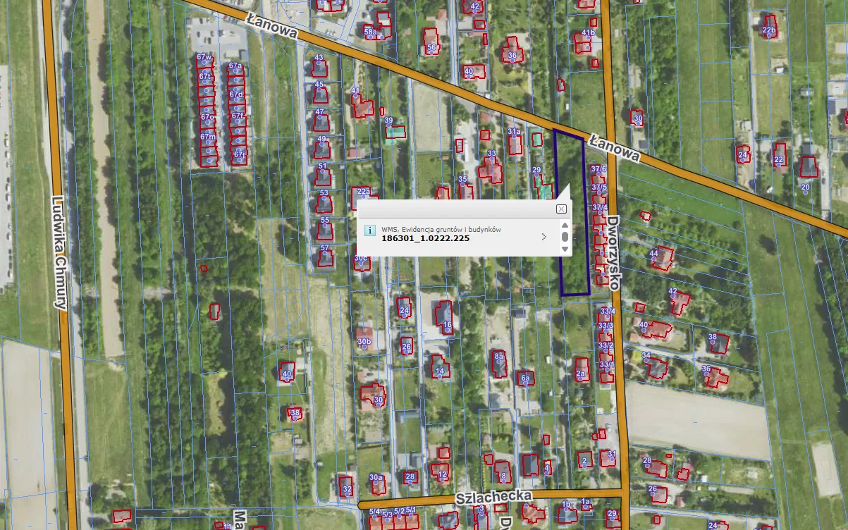 Działka budowlana, inwestycyjna 2520 m2, Rzeszów, ul. Dworzysko/Łanowa