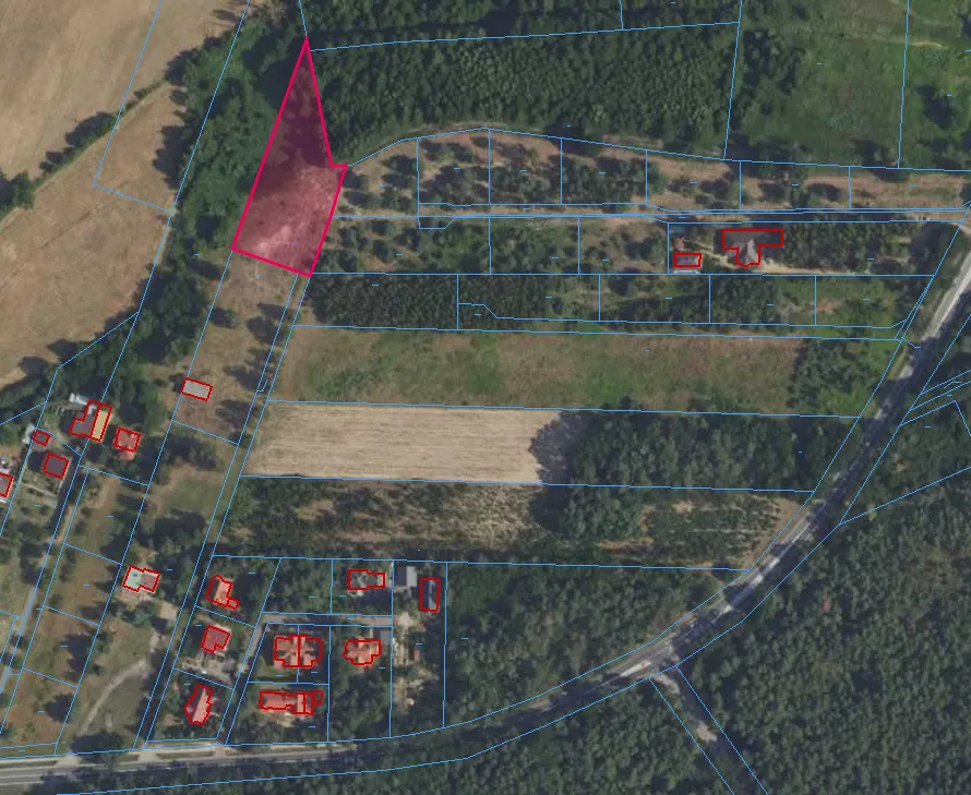 Działka budowlana 3000 m² – Kazuń Bielany, blisko Warszawy