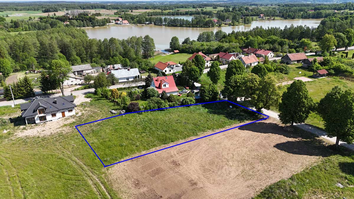 Mazury, działka budowlana, Mołdzie ul. Pogodna