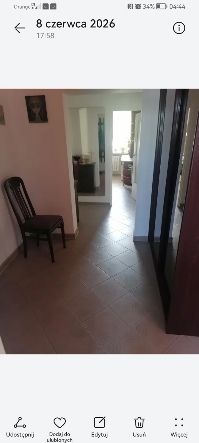Czteropokojowe mieszkanie