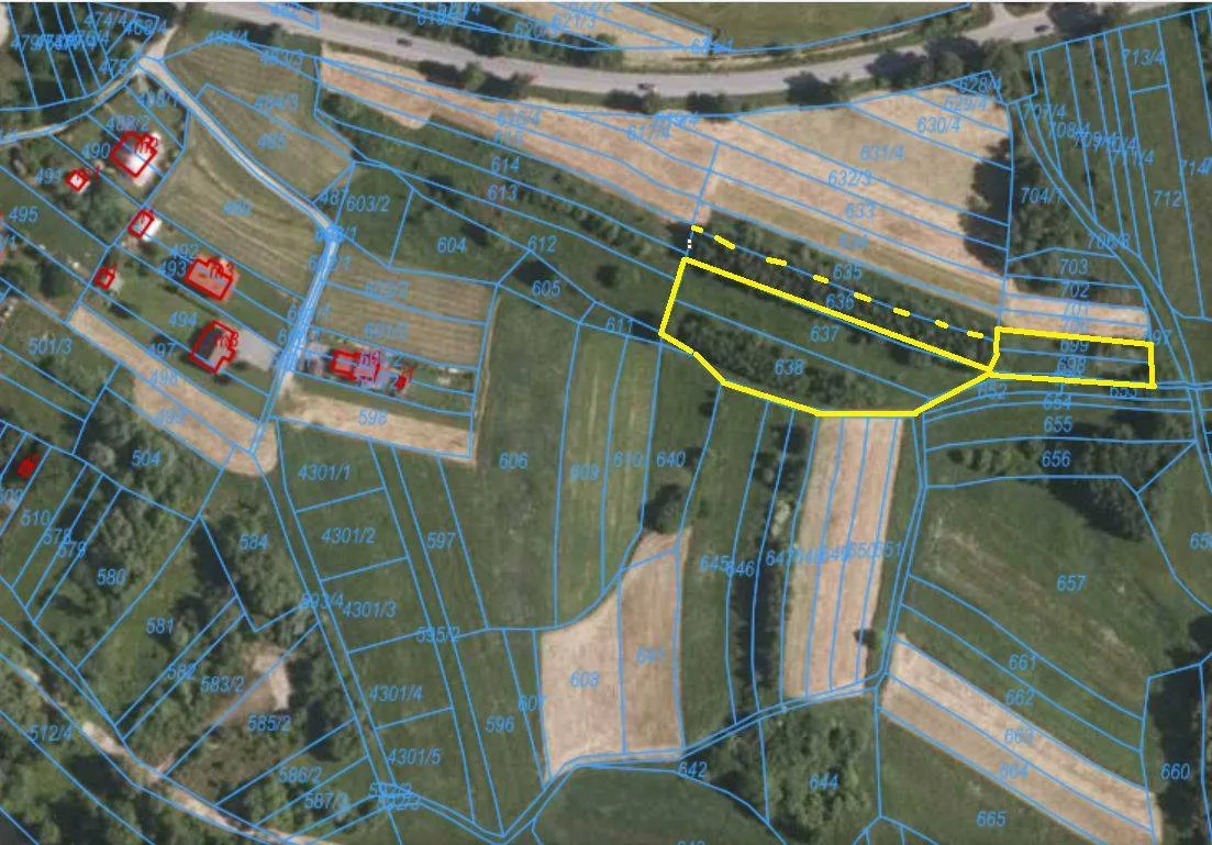 Żywiec - widokowa działka, blisko jeziora